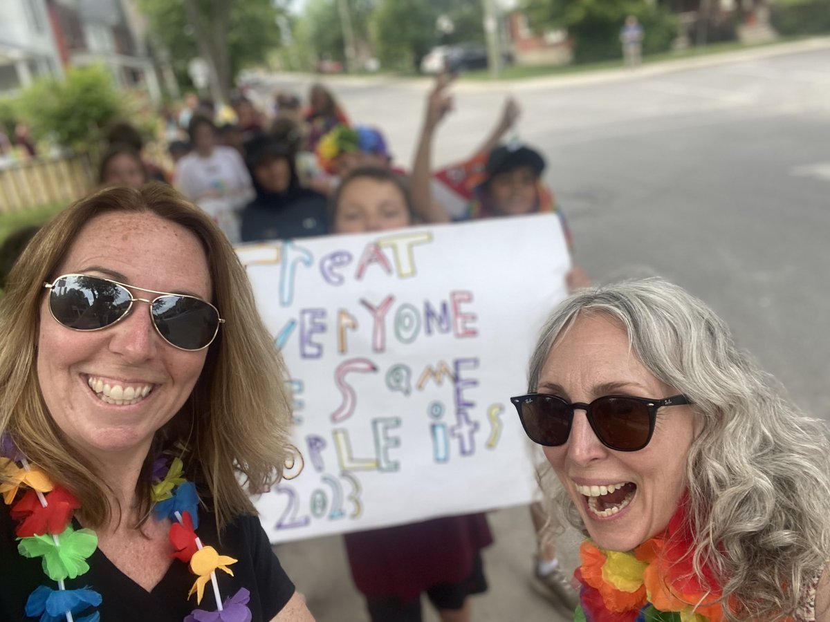 Today was a really good day 🌈#WeAllBelong #LDSB