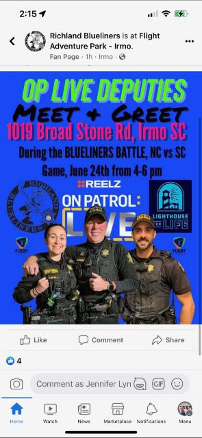 Y’all come out tomorrow!!! #OPLive @RCSD @ReelzChannel @peacock