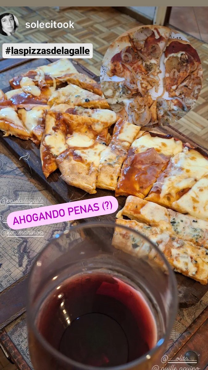 La__Galle's tweet image. Acá cumpliendo con lo prometido #PizasDeLaGalle  noche de mucho vino con @msolarroyo @isabel_vp @fercitex