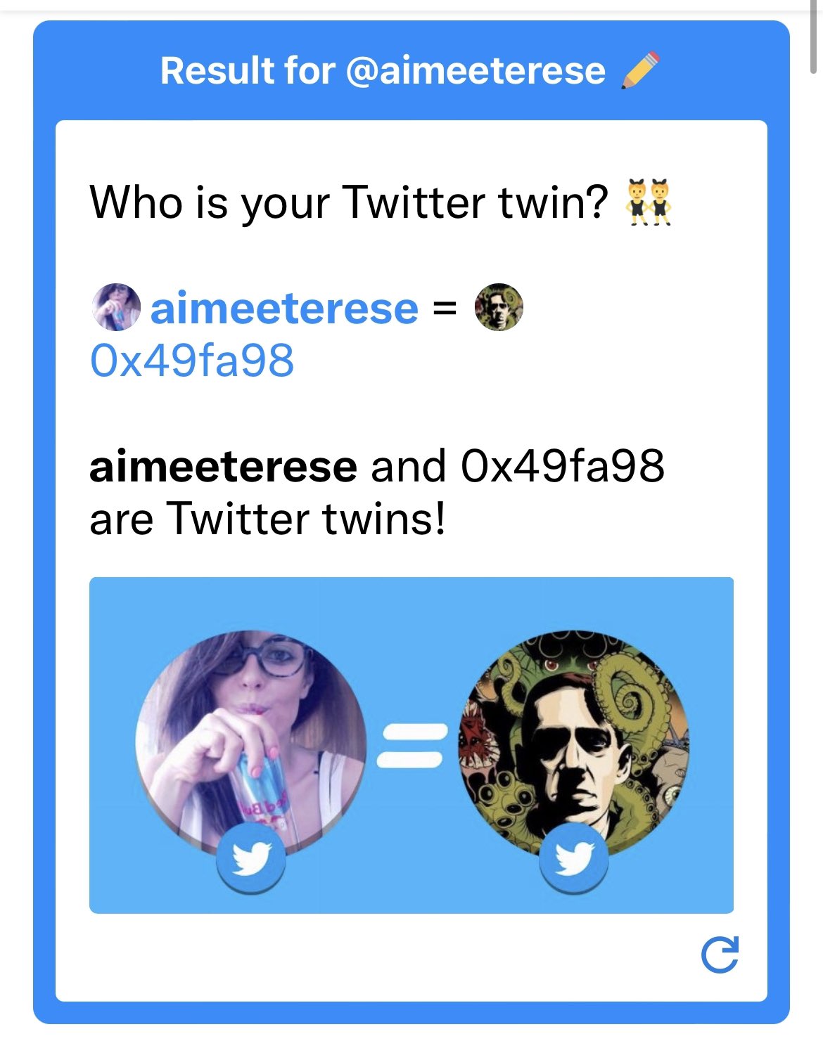 Aimee Terese on Twitter "I did this quiz a few months ago, just saw