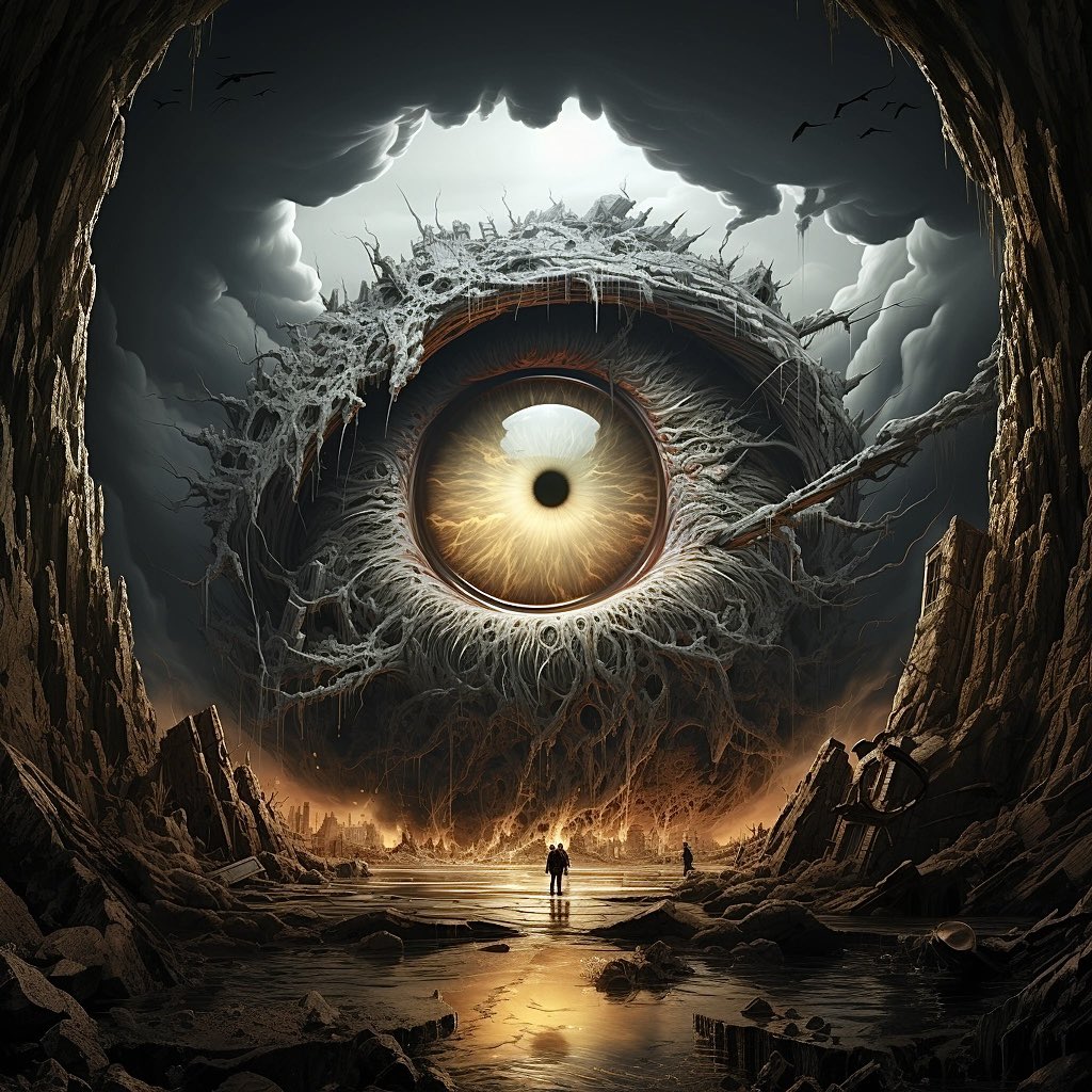 All seeing eye #midjourney #aiart #aiartwork #ai #art