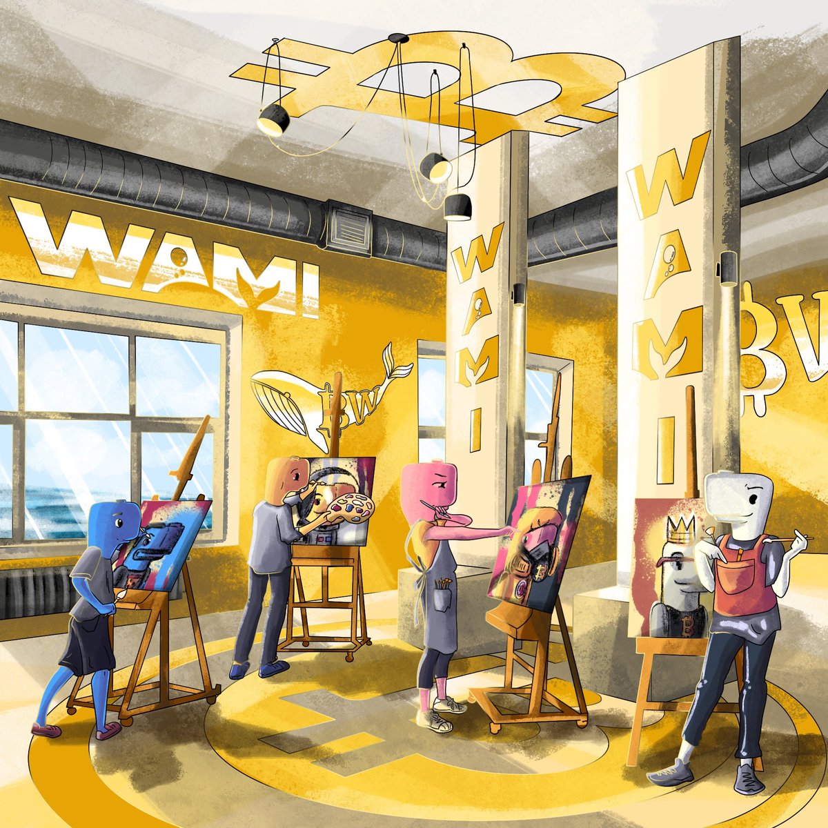 TosyoYashico's tweet image. Even though we're a free mint,what are you guys looking forward to see post mint.🐳