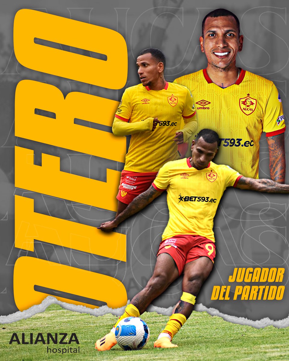 Jugador del partido | Presentamos al mejor del partido entre #SDAucas 🆚 #OrenseSC

⚽ Rómulo Otero 

¡Y dale A, y dale A, y dale Aucas, dale A! 💛❤️

#LaNuevaHistoria
#VamosPorMás
#Aucas2023 💛❤️