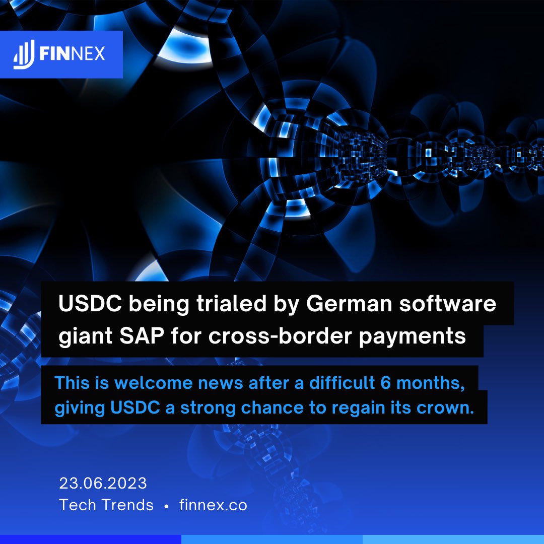 USDC is transforming the game for mid-sized enterprises, as the EU's MiCA adoption fuels crypto enthusiasm. Embracing digital assets, companies are diving in. If USDC gains momentum, it could boost cross-border usage, rejuvenating market supply by over $16 billion.

#CryptoNews
