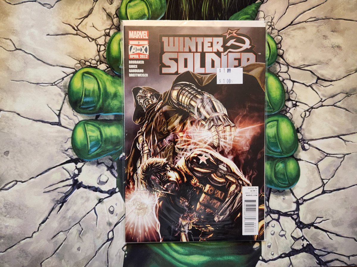 Winter Soldier #3. $1 bin pick-up. Doctor Doom putting the smack down!!!

#MarvelComics
#OldComicBookDay
#WinterSoldier
#BuckyBarnes
#DoctorDoom
#ArchivesOfDoom
#Dollarbin