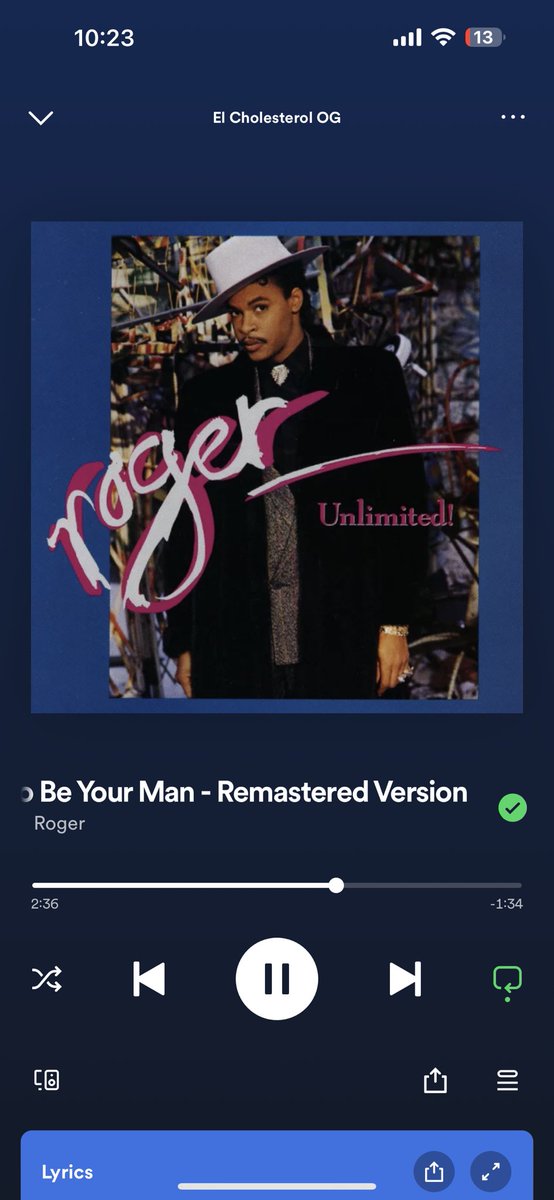 @365OTG Roger  - I want to be your man

my mama be playing it on loud every Saturday when she was cleaning the house