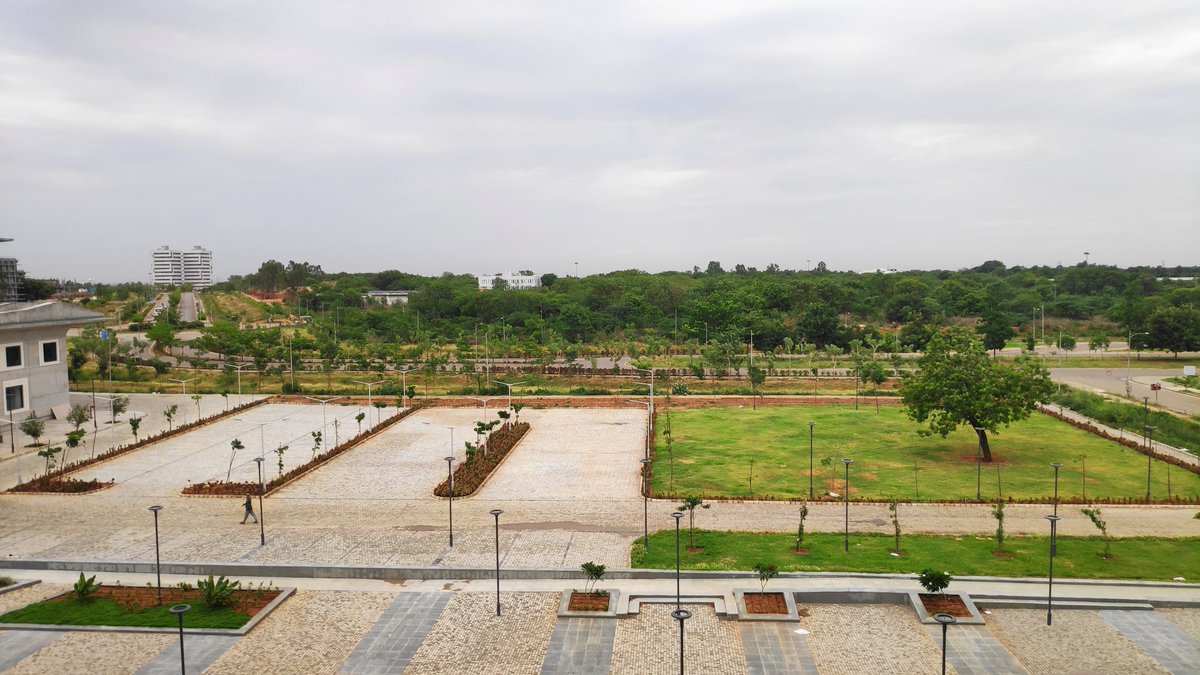 IIT Hyderabad looks beautiful after rains