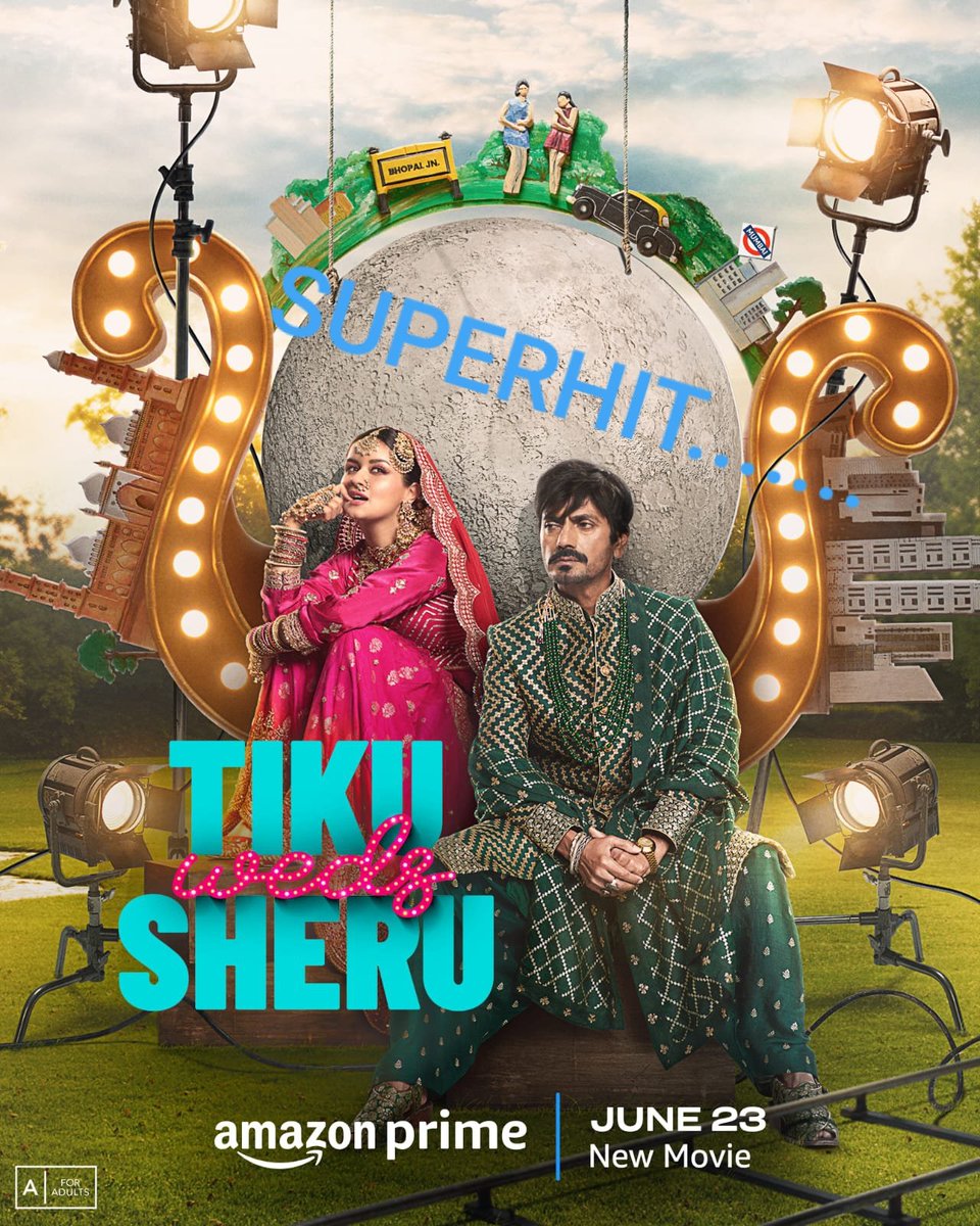 #tikuwedssheru earns itself the Deserved credit of a SUPERHIT #KanganaRanaut #NawazuddinSiddiqui #avneetkaur #saikabir pull off a successful film whatever detractors say and do . A surefire blockbuster is on the way now.