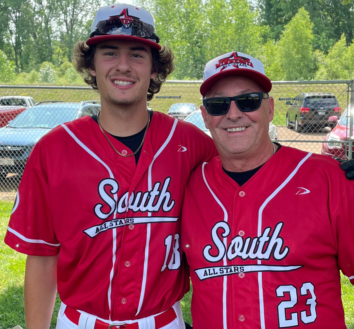 WinhawkB's tweet image. I had the privilege to throw to Ian Regal (from Rochester Mayo) in the MSHSBCA All-Star Series Home Run Derby today in Chaska!