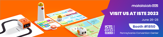 Stop by the @Matatalab booth and check out some sessions during #istelive! Head to Booth 1850 to learn about all of the amazing #STEM resources! #education #edtech #STEMEd #coding #AI #iste23