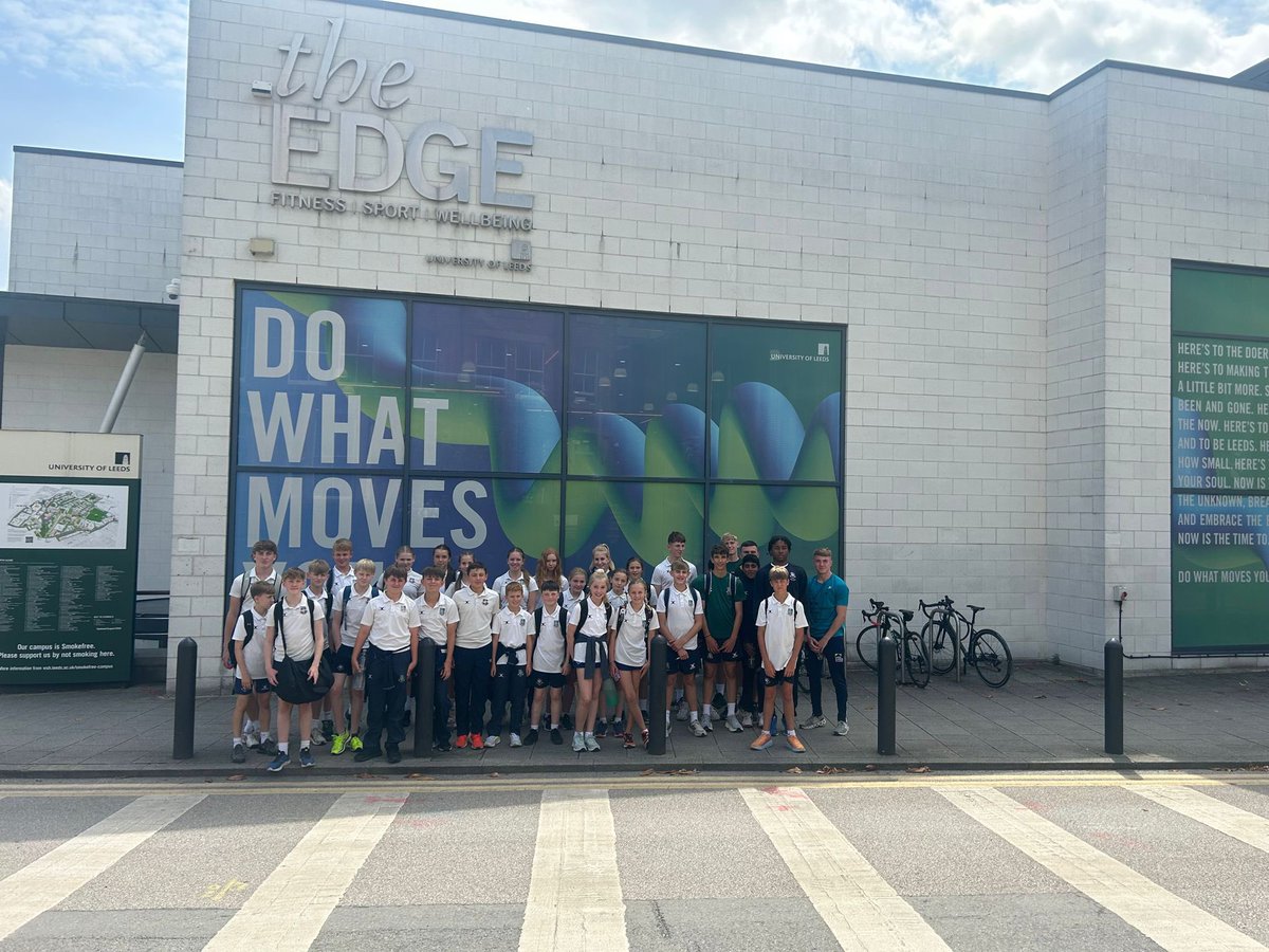 WGS_DoS's tweet photo. Thank you to @UniversityLeeds for hosting our AEP pupils for a visit yesterday at their Performance and Wellbeing facility.

An eye opening visit with lots of takeaways for our athletes 

Thank you to Mr Exeter and Miss Thompson for arranging this opportunity https://t.co/w72RWIcOS6