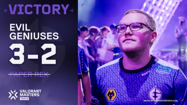 THEY'VE DONE IT! Evil Geniuses advance to the #VALORANTMasters Tokyo Grand Finals! #LIVEEVIL