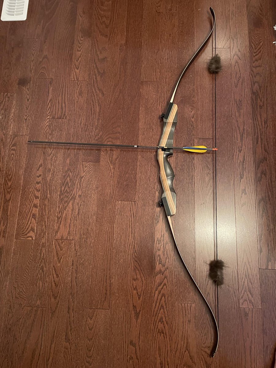 My first setup! [by Waste-Chocolate-8201]
  
 #arrow #archery