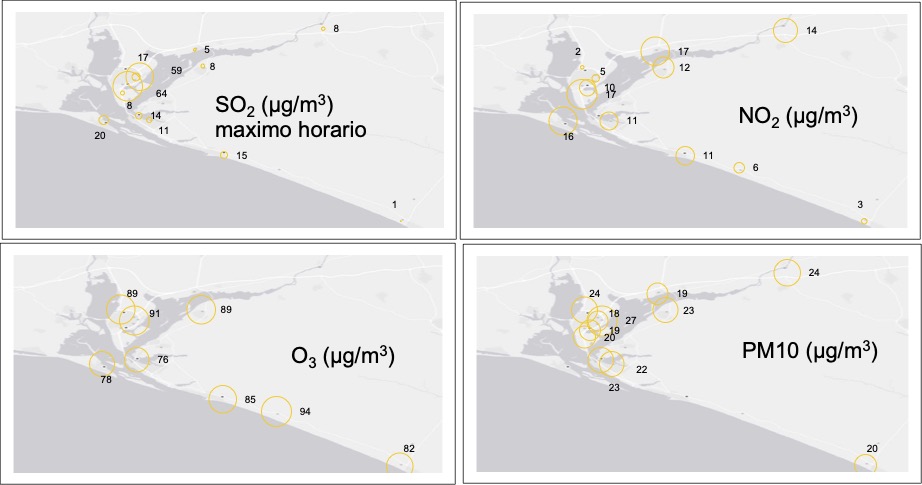 ANÁLISIS CALIDAD DEL AIRE DE HUELVA CAPITAL
VIERNES 23 DE JUNIO DE 2023   
🟠CALIDAD MODERADA
🟠IMPACTO SO2 EN HUELVA CAPITAL
🟠ALTO OZONO
 #respiraHuelva 
<a href="/UniHuelva/">Universidad de Huelva</a> <a href="/MedioAmbAND/">Consejería de Sostenibilidad y Medio Ambiente</a>