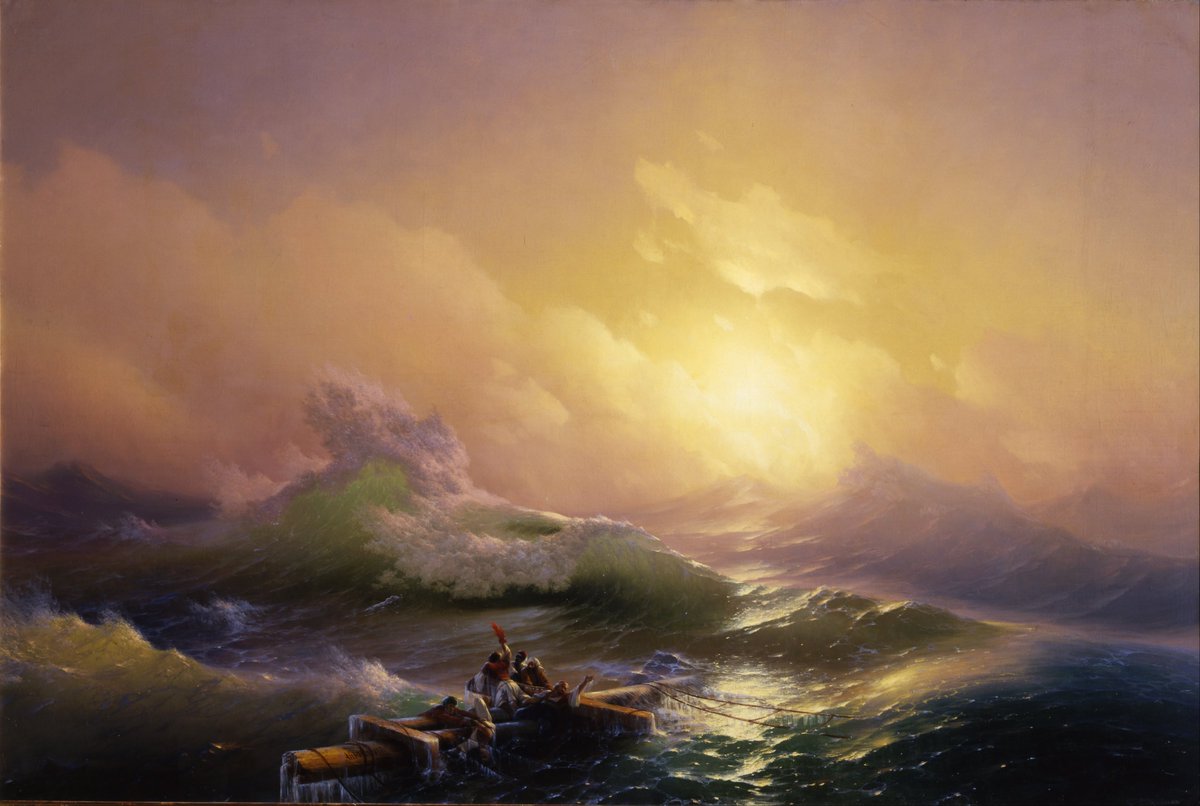 'The Ninth Wave' 1850. Ivan Aïvazovski

#art #marine #aivazovsky