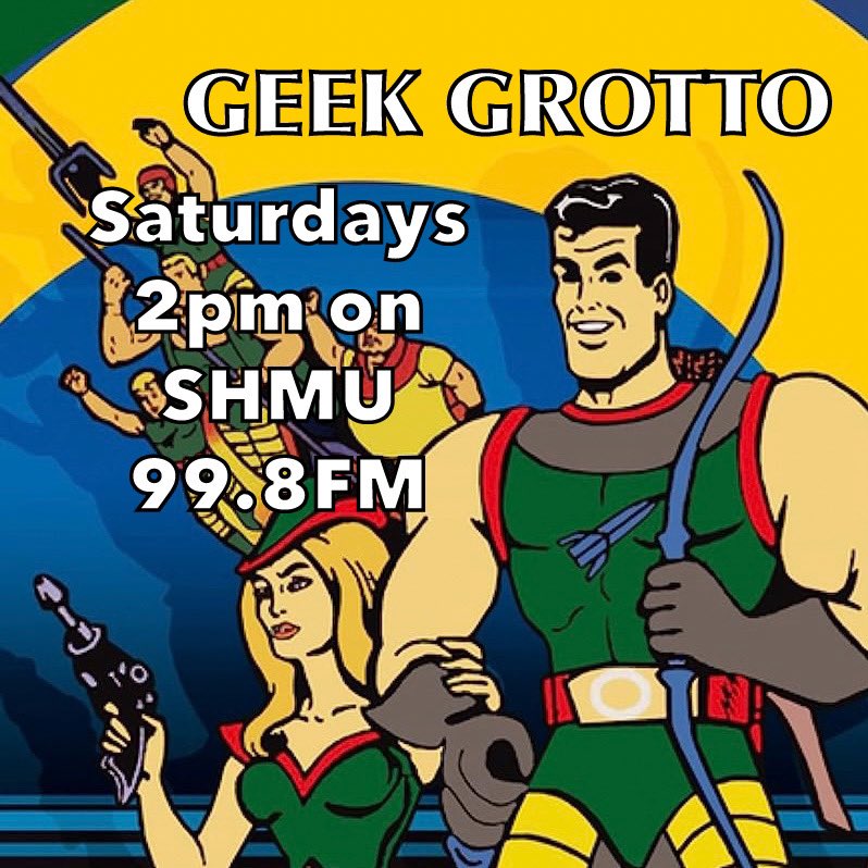 TheBruthaVoodoo's tweet photo. In Geek Grotto today, I cover the news coming out of @netflix’s #TUDUM stream, the latest #NintendoDirect & put a spotlight on Rocket Robin Hood in #ObscureCharacterCorner!
2pm today on ShmuFM: 99.8FM in Aberdeen or online at https://t.co/XvGFgc3WDb
#GeekGrotto #radio #scifi https://t.co/9bCEHTeECj