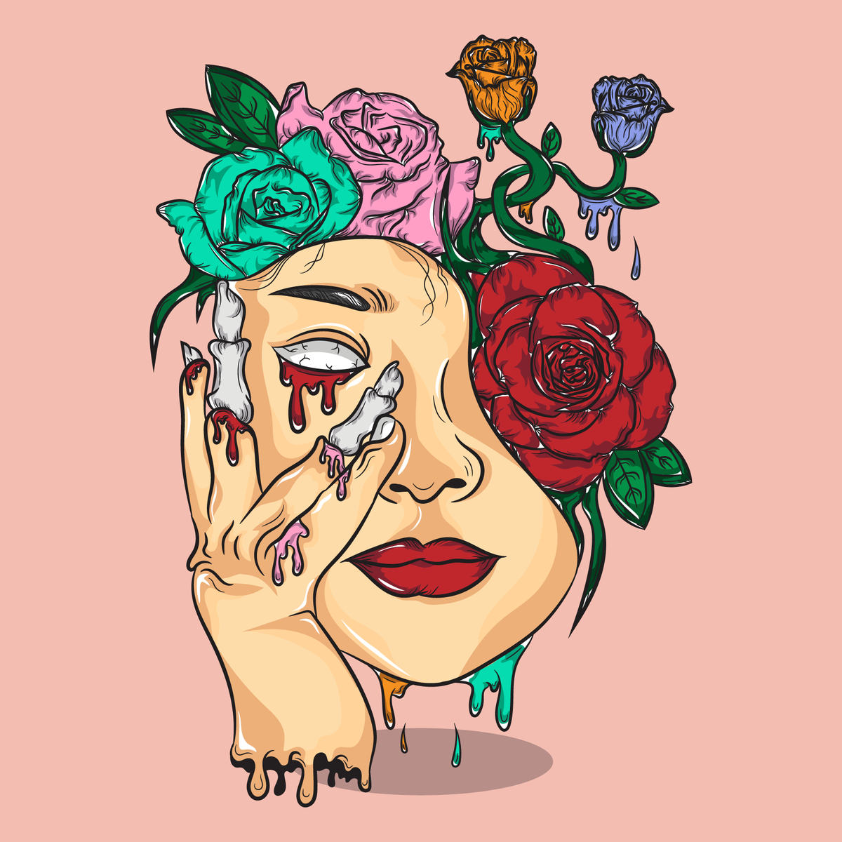 "Roses of Love" <a href="/foundation/">Foundation 🌐</a> 
Please follow the first work  thank you

foundation.app/@bhlx/braphael…

#Foundation #artist #NFTs #digitalart #artwork #ArtOfTheDay #NFTCollection #NFTCommunity #artcartoon #Baphaelx