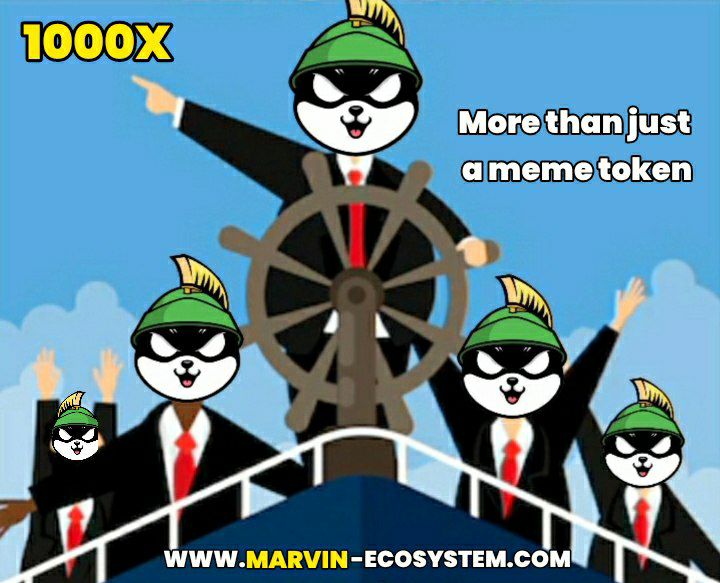 Don't think of $Marvin as any token because it is more than just a #memetoken. Grab it now

Join the TG ,hit the Mars
👉t.me/marvininuoffic…

Website: marvin-ecosystem.com

 $MarvinInu
 #BNBChain #Mars  #CRYPTO
#MarvinInu #LunarCrush