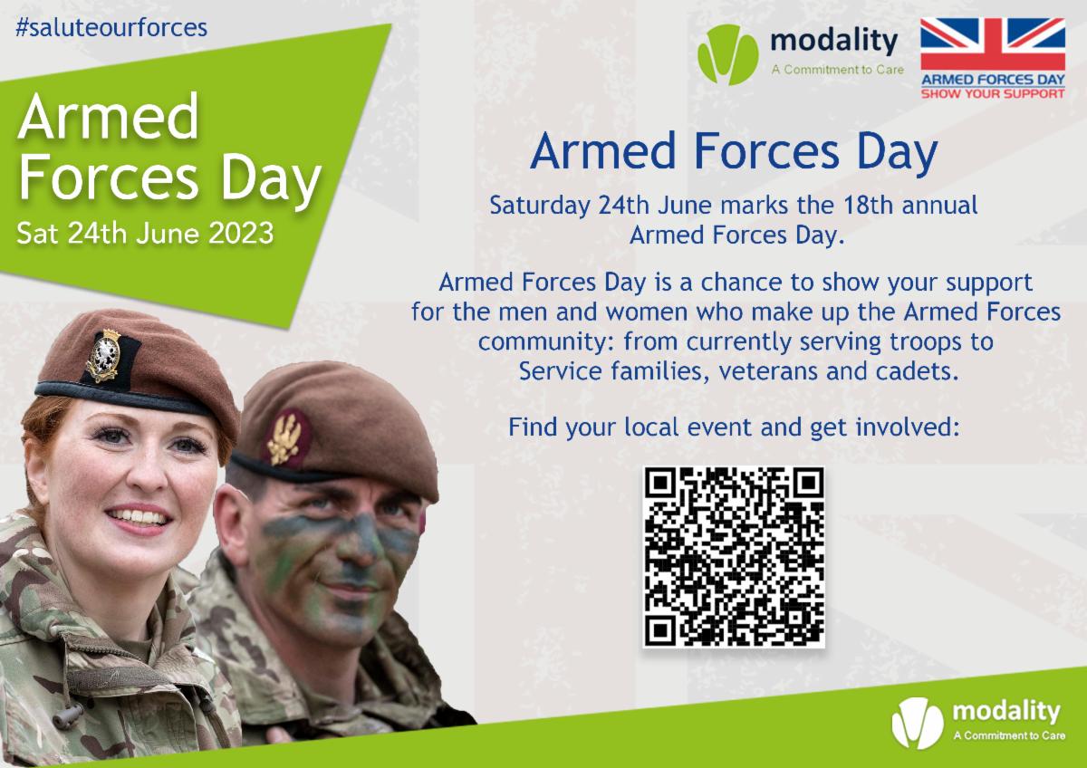 ModalityEastSur's tweet image. Find Your Local Event Here: armedforcesday.org.uk/find-events/