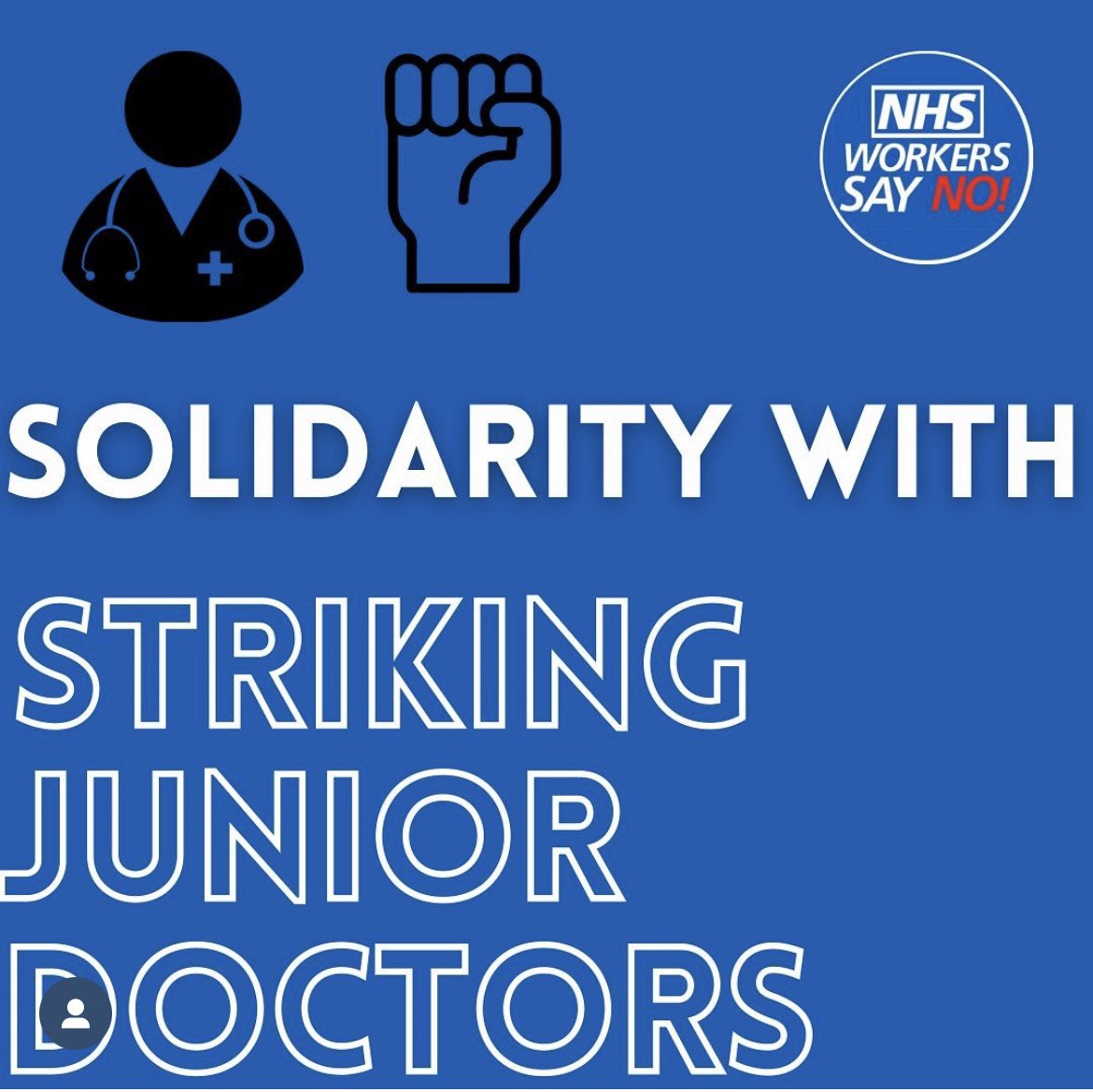 #Solidarity with our Junior Doctors and all of our #NHSHeroes ✊️