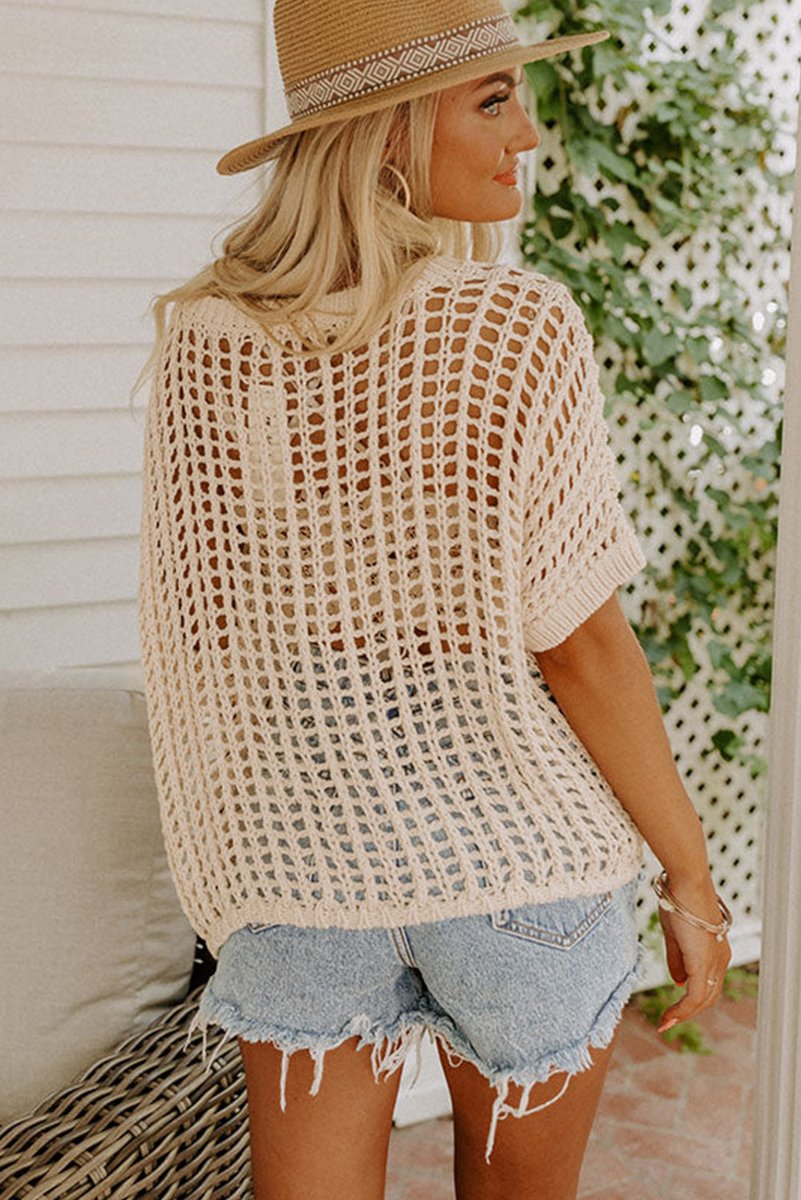 Fishnet Knit Ribbed Round Neck Short Sleeve Sweater Tee
$ 7.40
Shop Now>>bit.ly/448HLgw
#dearlover #wholesale #women #womenclothing #fashion #ootd #trends #tee #top #tshirt #tee #sweatertee #knittop #shortsleeve #ribbed #fishnetknit