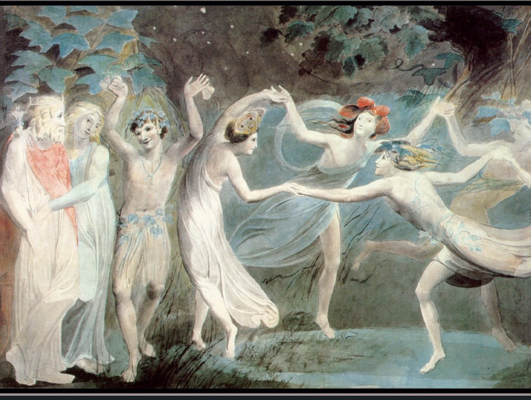 “It is frightfully difficult to know much about the fairies, and almost the only thing for certain is that there are fairies wherever there are children.”
J.M. Barrie, Peter Pan in Kensington Gardens
 #BookWormSat
🎨 by William Blake