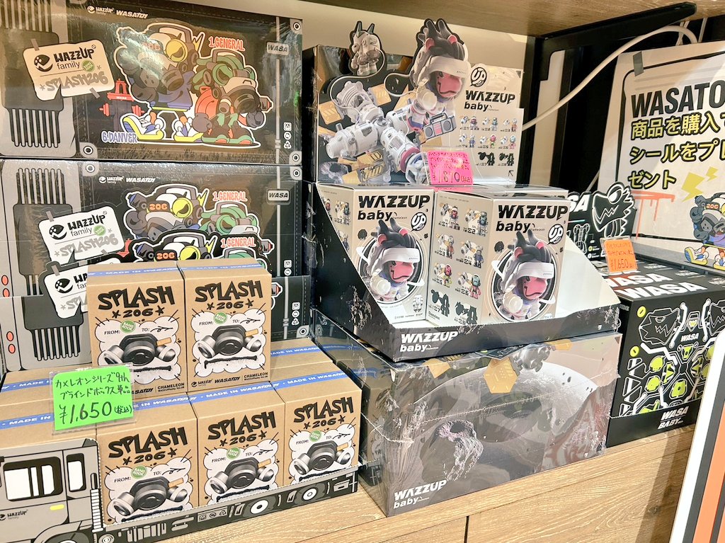 CCP_ShopInfo's tweet photo. 【常設店】【#なんばパークス 5F】
『CCPポップカルチャーSHOP』
WASATOYより
『WASAbaby カメレオンシリーズ』好評販売中!!
日本ではまだ入荷が少ないWASATOYを取り揃えております!
是非お立寄り下さい♪
#CCP店舗 #WASATOY #WASAbaby
#フィギュア #大阪 #なんば https://t.co/pqa7EUlF0W