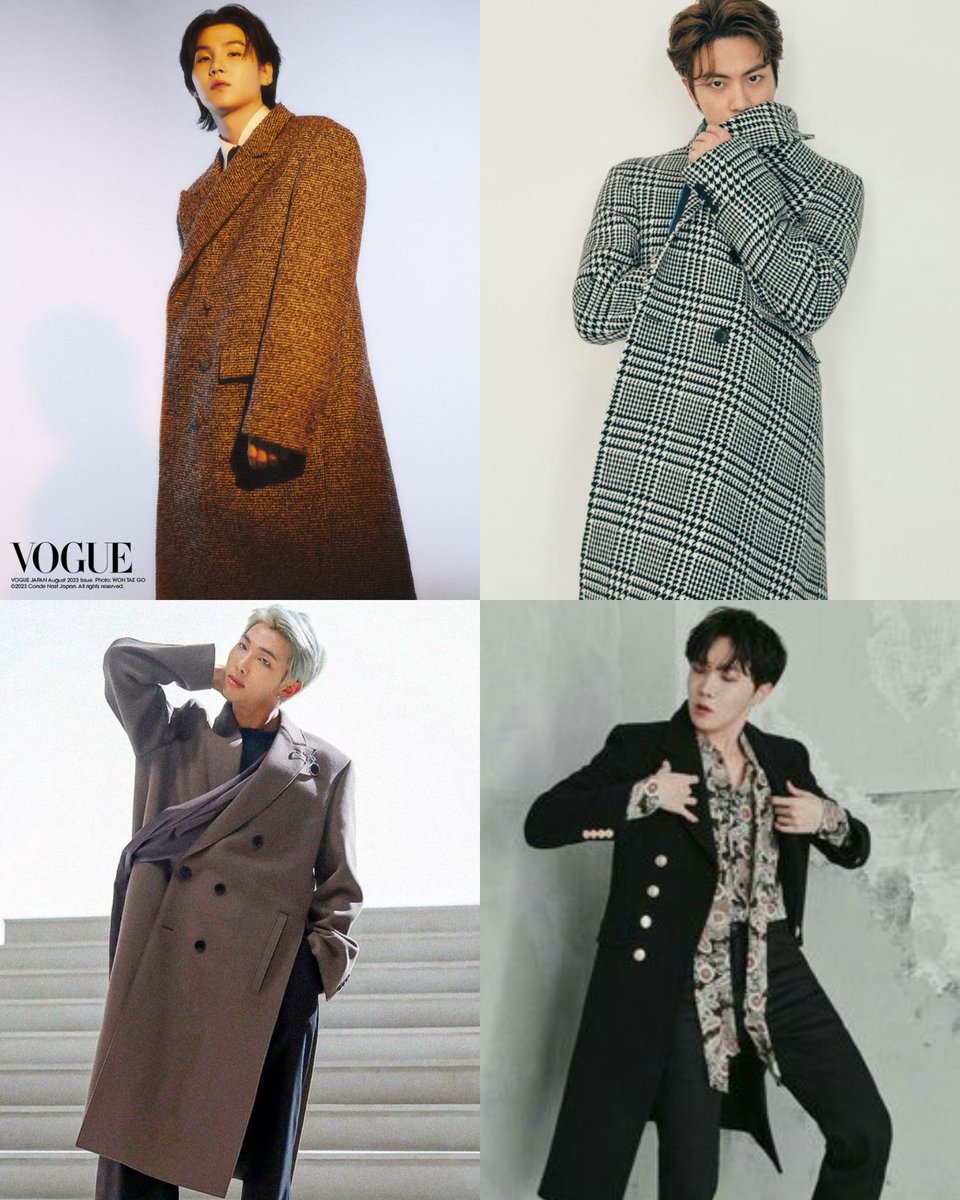 Hyung line in long coats