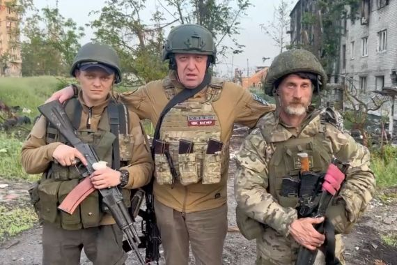 Russia’s FSB security service has opened a criminal case against mercenary chief Yevgeny Prigozhin for calling for armed mutiny, Russia’s state-owned TASS news agency has said, citing the National Antiterrorism Committee.