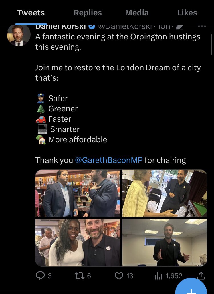 Tweet activity from all three London Mayoral Candidates, @Councillorsuzie with the #Tweeters 💙👊🏻 smashing it 

We know London will be #SaferWithSusan #TurnLondonBlue #KhanOut #VoteBlue2024 #VoteConservative #LabourLies #LabourLiars