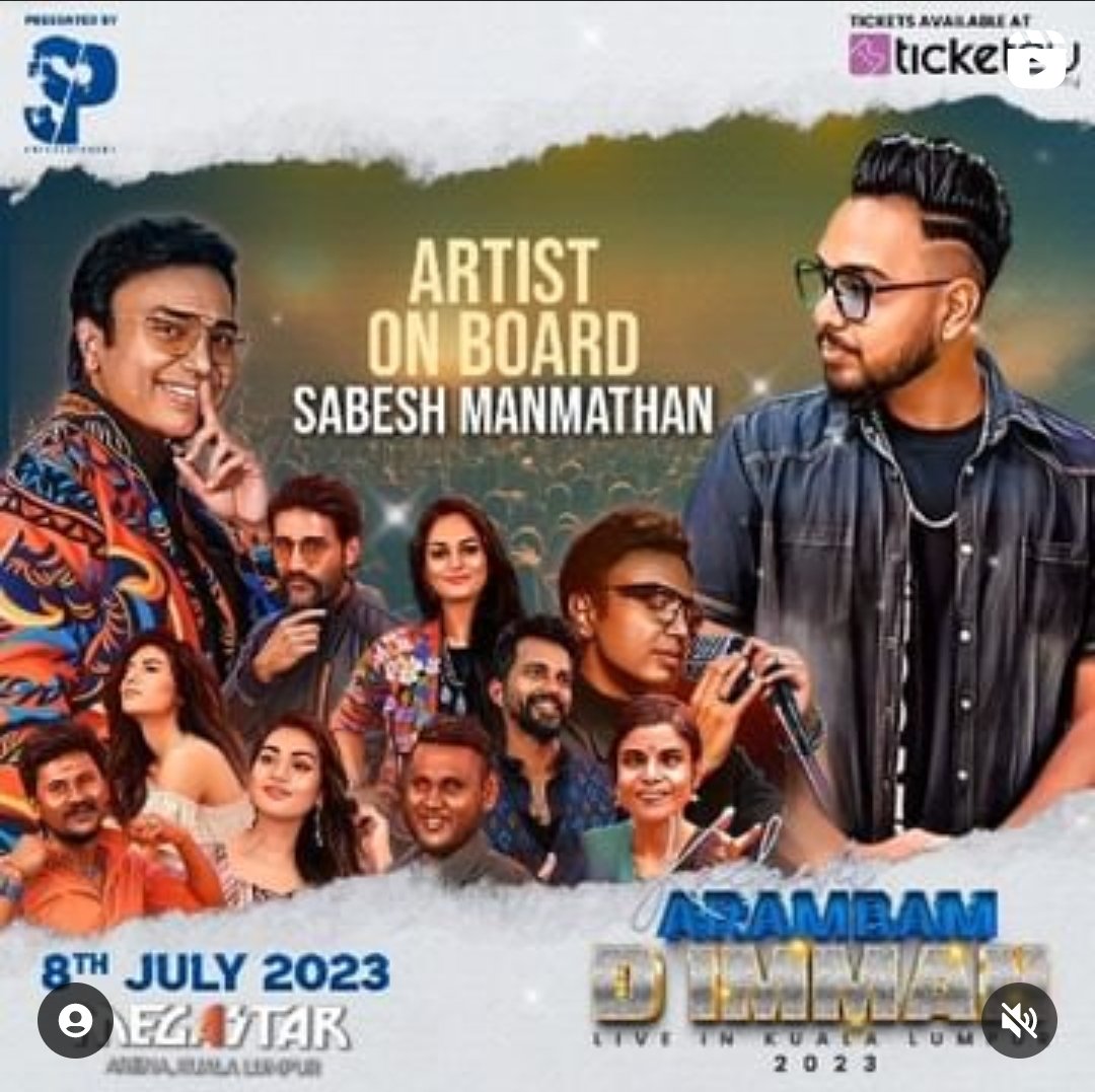 ManmathanSabesh's tweet photo. Performing with D.Imman sir alongside Vijay Yesudas , @shashatirupathy , @Vaikomvijayaletchumy, @srineesha, Ranjith sir, Senthil Ganesh and many other superb singers! Get your tickets today!

#DImman 
#concert https://t.co/dl1g4t4te6