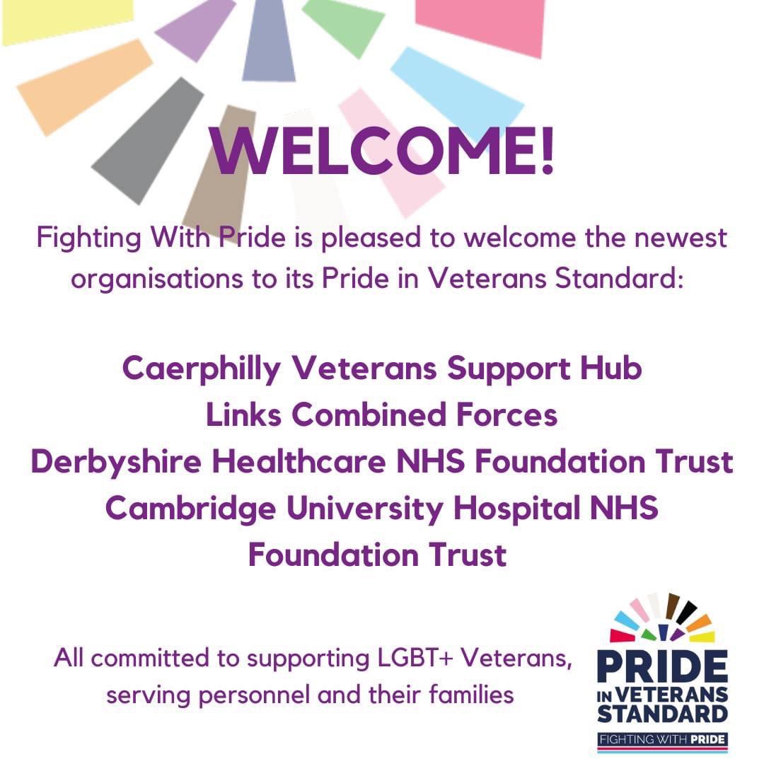 On Thursday we hosted @fightingwpride 🏳️‍🌈🏳️‍⚧️who spoke about the impact of the ban & support available. We are committed to supporting our LGBT+ veteran community. We are working with @DHCFT_LGBT some of whom joined the conversation🌈 #pivs #lgbtveterans @DCHStrust @derbyshcft