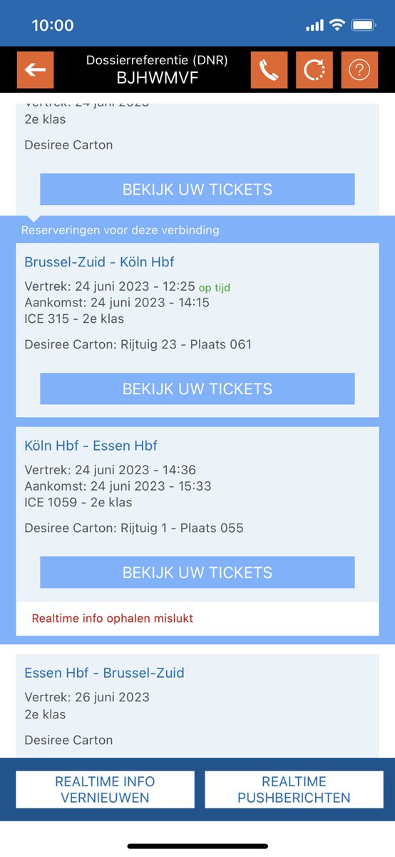 Desiree_c94's tweet photo. @DB_Bahn @DB_Bahn this is what my booking says, I booked this train in March https://t.co/ZFy92fegN2