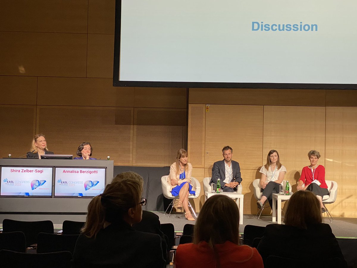 Thank you @SagiZelber and @docberza for this 🔝 session! The truly INTERPROFESSIONAL panel pointed out the importance of a MDT approach.‼️Task sharing among nurses, dieticians, physiotherapists and physicians is key‼️@EASLNurses_AHPs @KuePatrizia #EASLCongress2023