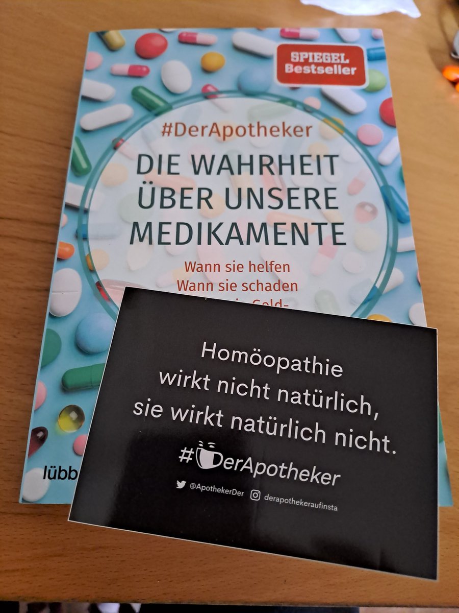 Es ist angekommen 😍😍
Danke #DerApotheker 🥳🥳