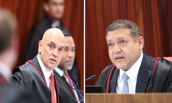 fellipebambam's tweet photo. DENUNCIEM E COMPARTILHEM: “A tática de Alexandre de Moraes para enquadrar colegas e encerrar julgamento de Bolsonaro” é o título da coluna de Malu Gaspar, do jornal O Globo, desta sexta-feira (23). A matéria trouxe uma denúncia contra o presidente do Tribunal Superior Eleitoral (TSE), Alexandre de Moraes, que estaria atuando politicamente e constrangendo seus pares [ministros do TSE] a fim de obter determinado resultado.
A jornalista fala sobre uma possível pressão para que “algum ministro mais alinhado ao ex-presidente pedisse vista do processo e adiasse a decisão sobre sua inelegibilidade”. E prosseguiu expondo a possível atuação de Alexandre de Moraes, que estaria articulando entre seus pares para impedir que haja o pedido de vista, cobrando uma definição imediata para o futuro político de Jair Bolsonaro.
– (…) Moraes conversou pessoalmente com os dois ministros que poderiam interromper o julgamento, Kassio Nunes Marques e Raul Araújo, e obteve de ambos a promessa de que dariam seus votos agora e não pediriam vista. Nessas conversas, Moraes argumentou que seria ruim para o país e para o TSE que o processo se arrastasse por muito tempo, e insistiu que o tribunal precisa encerrar essa fase da discussão sobre as eleições de 2022 – disse a coluna.
Segundo a jornalista, esta mancomunação capitaneada pelo presidente da Corte Eleitoral, Alexandre de Moraes, vem sendo mantida “no mais absoluto segredo” a fim de evitar uma reação por parte dos apoiadores de Bolsonaro, e, claro, por se tratar de uma prática inaceitável sob o ponto de vista moral, ético, criminal, democrático e republicano.

– Na prática, ao procurar pessoalmente os ministros para convencê-los a concluir a análise do caso ainda neste semestre, Moraes tenta mostrar que tem o controle total do plenário – diz Malu Gaspar.
Ela também denunciou que Alexandre de Moraes, já em fevereiro deste ano, antevendo a iminente chegada de Kassio Nunes Marques ao TSE – sendo ele um indicado de Bolsonaro -, tratou de criar uma “vacina” regimental para impedir que um ministro, ao pedir vista processual, suspenda o julgamento por mais de 30 dias. De acordo com a publicação de O Globo, Moraes estaria se preparando regimentalmente para o processo sobre a inelegibilidade do ex-presidente.