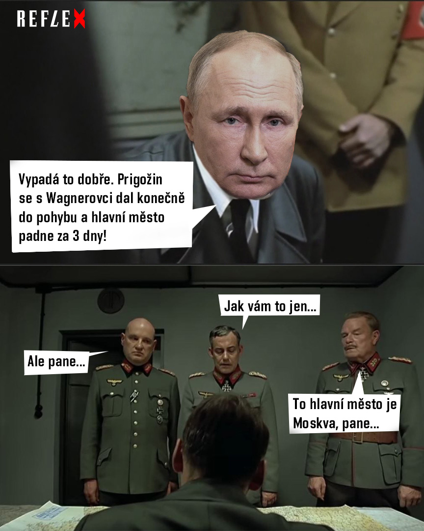 Speciální třídenní vojenská operace se vyvíjí dobře. To nemohu říct. 

Meme pro <a href="/Reflex_cz/">Časopis Reflex</a>