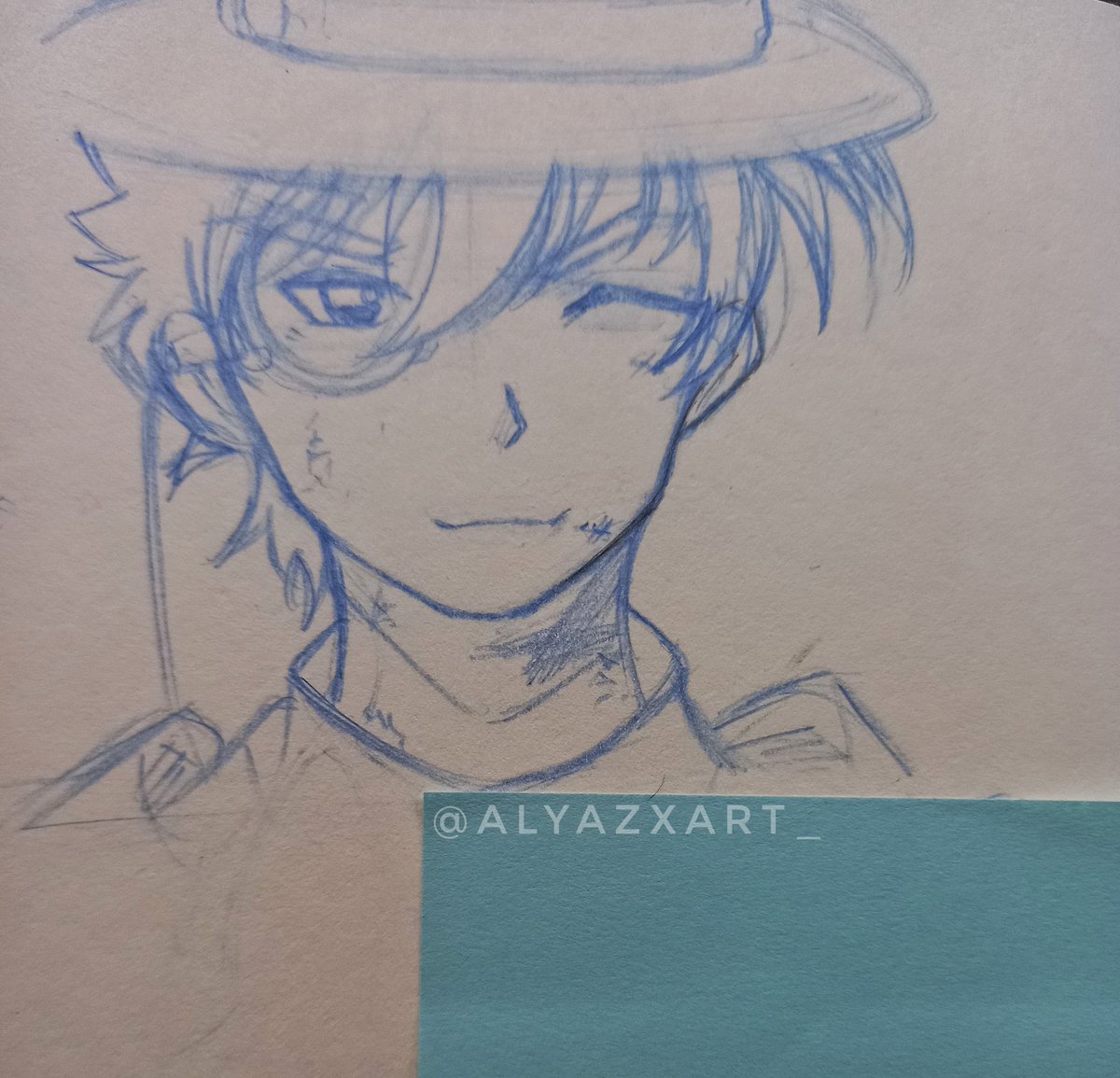alzxdraw's tweet photo. Kaito kid in sketch!! Happy birthday!! .. Sorry telat 😭
#art #artmoots #ArtistOnTwitter #KAITO #drawingart #artist https://t.co/bERdiJjhqv