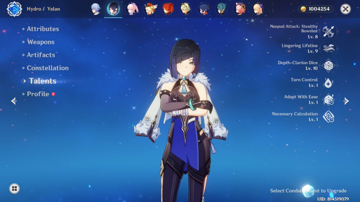 newly crowned characters