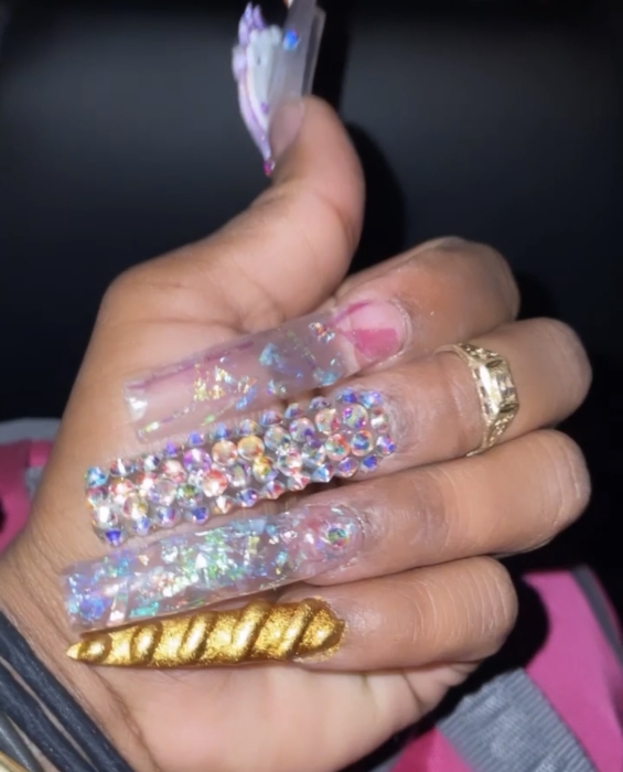 XXL FREESTYLE Set #Booknow #Baltimorenailtech #bmore #mobilenailtech #dmv #nailtech #longnails #shortnails #bookme #xxlnails #indiazbeautybar #follownow #blackowed