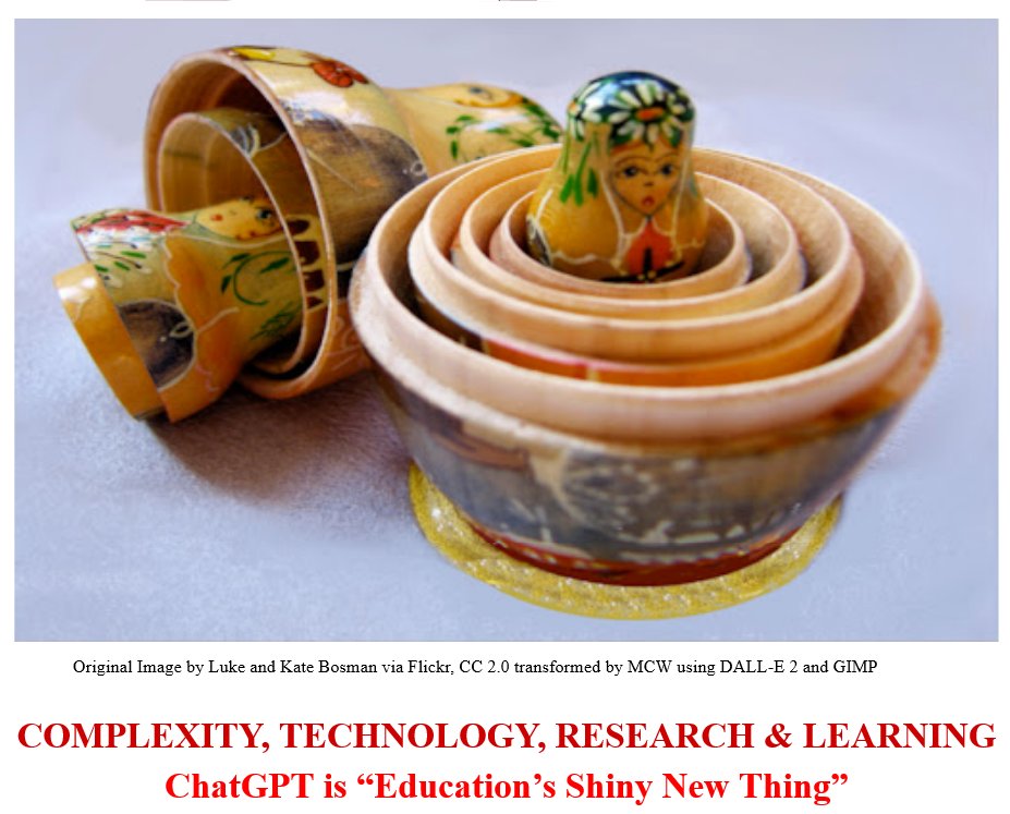 MCorbettWilson's tweet image. I'll be leading a discussion tomorrow on "Artificial Intelligence" &amp;amp; Higher Education at the Western Institute for Social Research. Everyone is welcome! 
#ReclaimOpen #DHSI #MyFest23 
Register in advance by Zoom: us02web.zoom.us/meeting/regist…