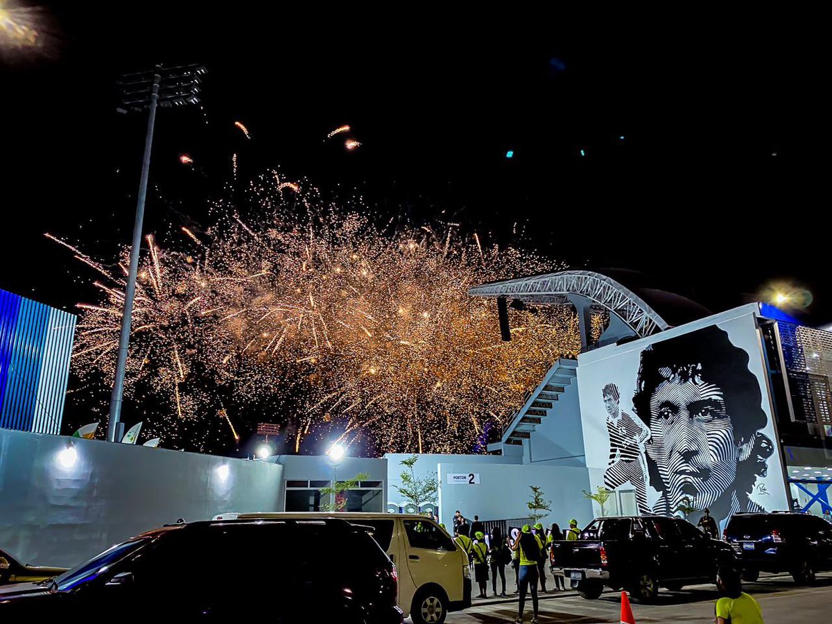 alcaldia_ss's tweet photo. ✨¡La magia en “El Mágico”! ✨

¡Qué comiencen los XXIV Juegos Centroamericanos y del Caribe! 

🌃🎇🎆 https://t.co/E1ApiIKBl1