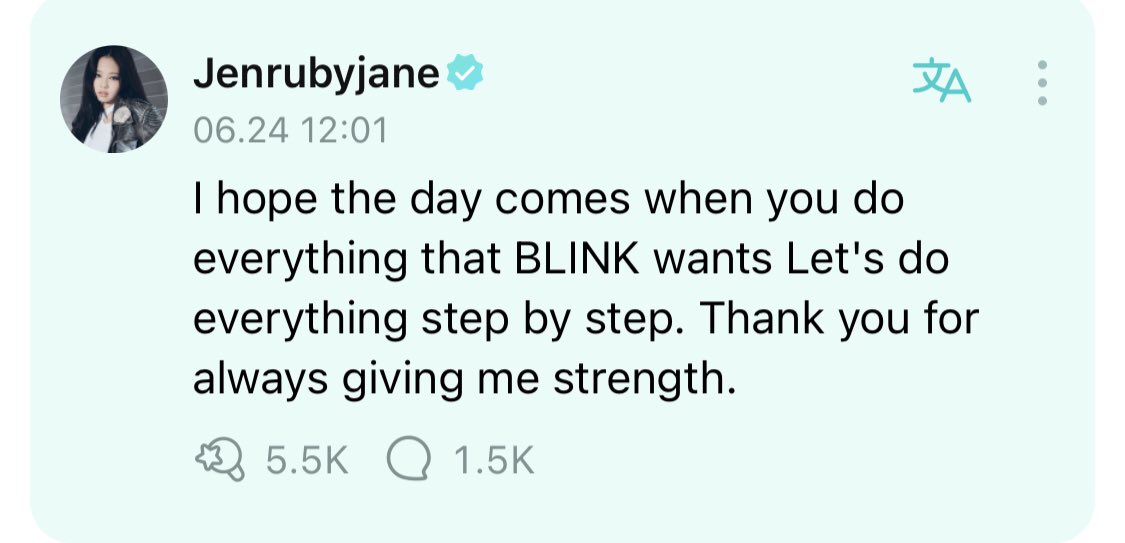 jnkoopsies's tweet photo. jennie im gonna cry https://t.co/VApptVIJSh