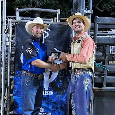 Congratulations to Shea Russell on his NFPB event win tonight in Sullivan, MO. 

#nfpb #nfpbeventchamp #nfpbullriders #bullriding #bullriders
