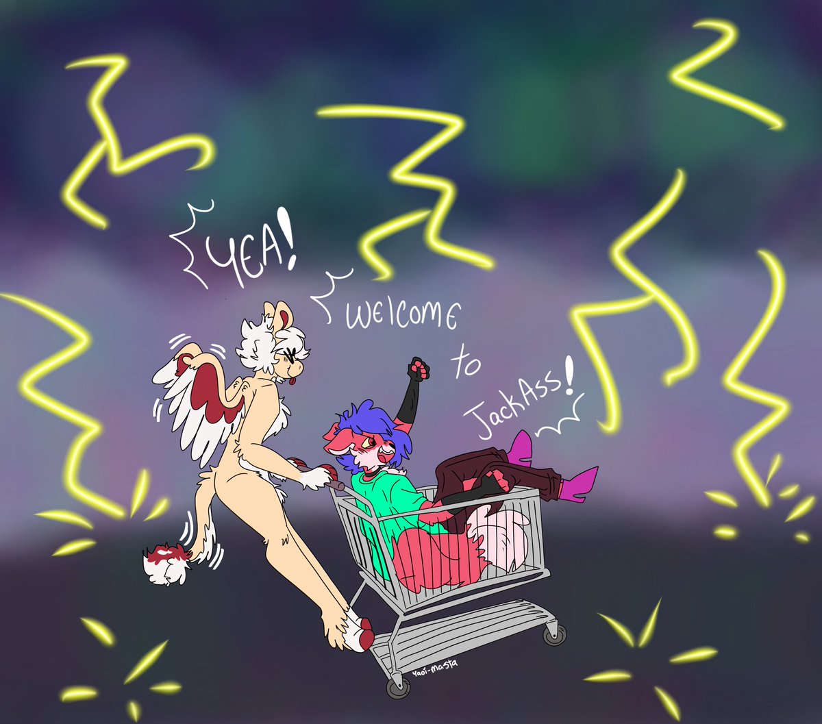 Yaoi_masta's tweet image. #aprilmonth thunder~
whst a bunch of dorks~~
@StarchildTommy and pan being dumbasses~~♡♡

@HazbinOcGallery #HazbinHotel #art #hhoc #mlpoc #HazbinHotelOC #mlp #digitalart #ArtistOnTwitter #Artists