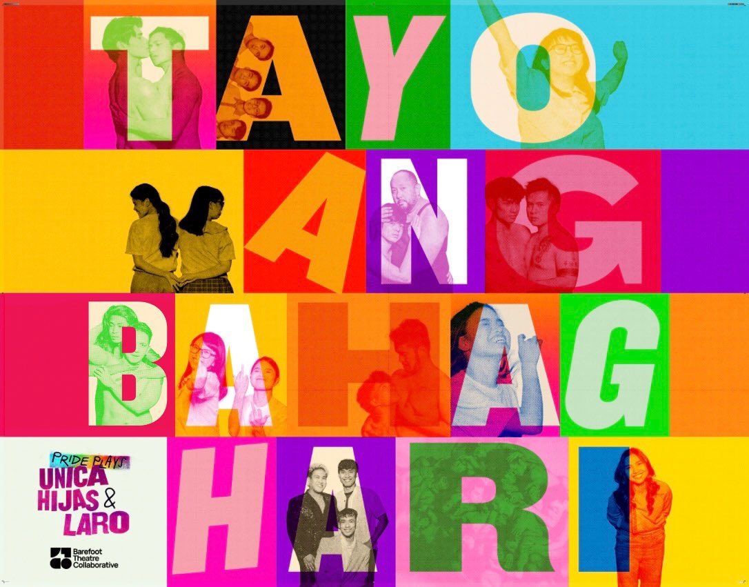 barefootcollab's tweet photo. 𝗧𝗔𝗬𝗢 𝗔𝗡𝗚 𝗕𝗔𝗛𝗔𝗚𝗛𝗔𝗥𝗜 🌈✨

Kita-kita tayo sa Circuit Makati para sa #TayoAngKulayaan &amp; #BTCprideplays! 💖 https://t.co/FwnnKZjmIZ
