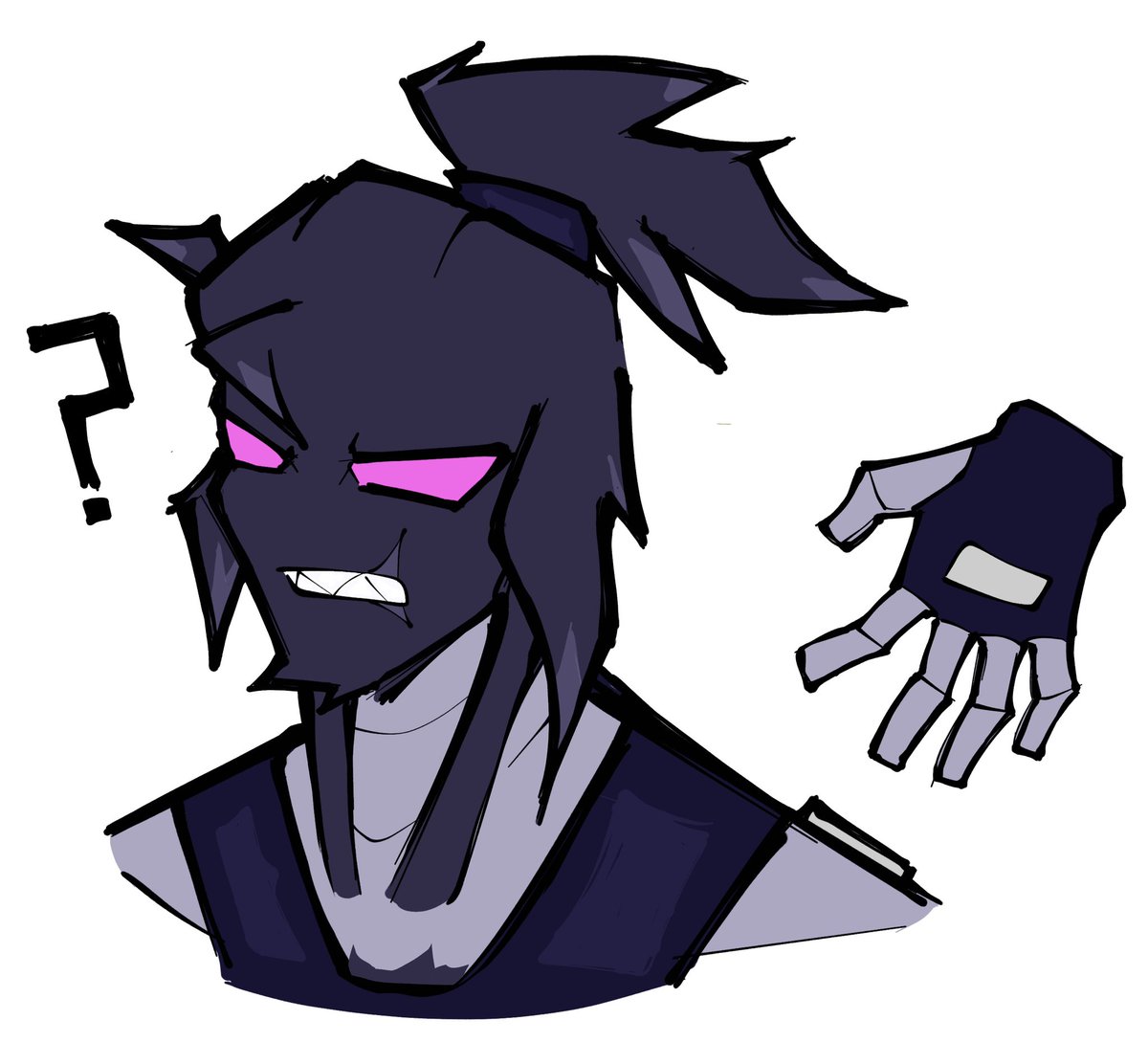Not_Murasaki's tweet photo. #techmenace

Sketched something, Didn’t really know how to do this but we have this guy- [ He’s probably a gym rat idk ] Dunno if I’ll change his design or not, feel like there could be more to this guy but I don’t know what to do or change https://t.co/64Wf0xXfQI