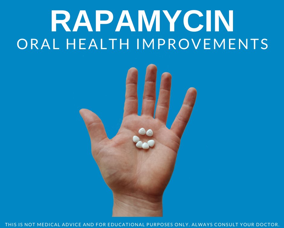 23th week: Continued with 6mg/weekly of Rapamycin and no side effects. I flush my mouth every morning with water but I have noticed that my saliva feels cleaner. Found this rapamycin mice paper where the oral microbiome was reverted toward a more youthful state (pubmed: 32342860)