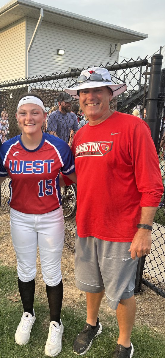 <a href="/Kamryn_Uher/">Kamryn Uher</a> representing Farmington Softball one last time in the 2023 Arkansas High School All-Star game in Conway tonight! The West won both games!