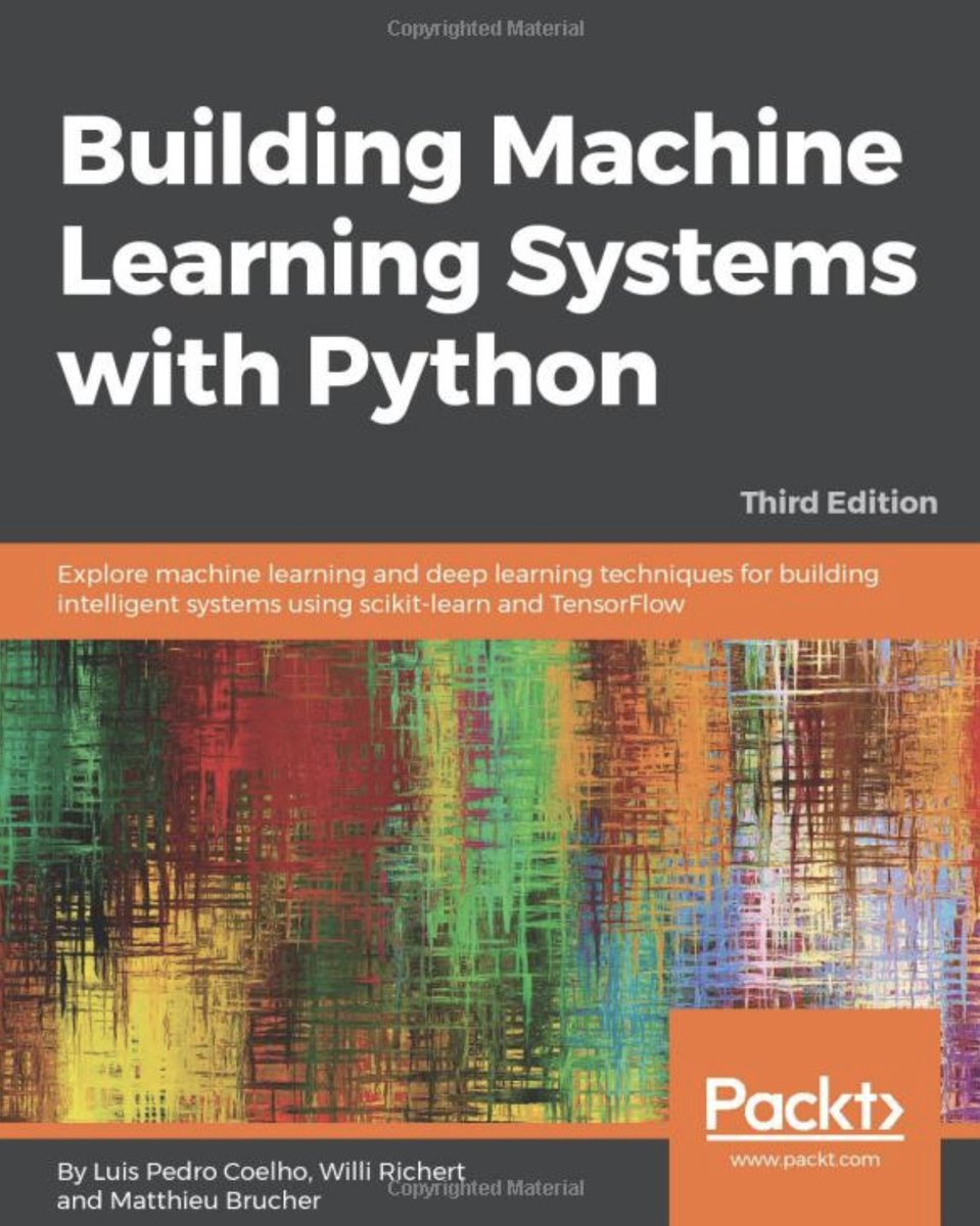 ML Books on the Shelf. #BigData #Analytics #DataScience #IoT #IIoT #PyTorch #Python #RStats #TensorFlow #Java #JavaScript #ReactJS #GoLang #CloudComputing #Serverless #DataScientist #Linux #Books #Programming #Coding #100DaysofCode 
geni.us/MLShelf